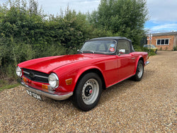 1970 TRIUMPH TR6 2 OWNER CAR WITH OVERDRIVE