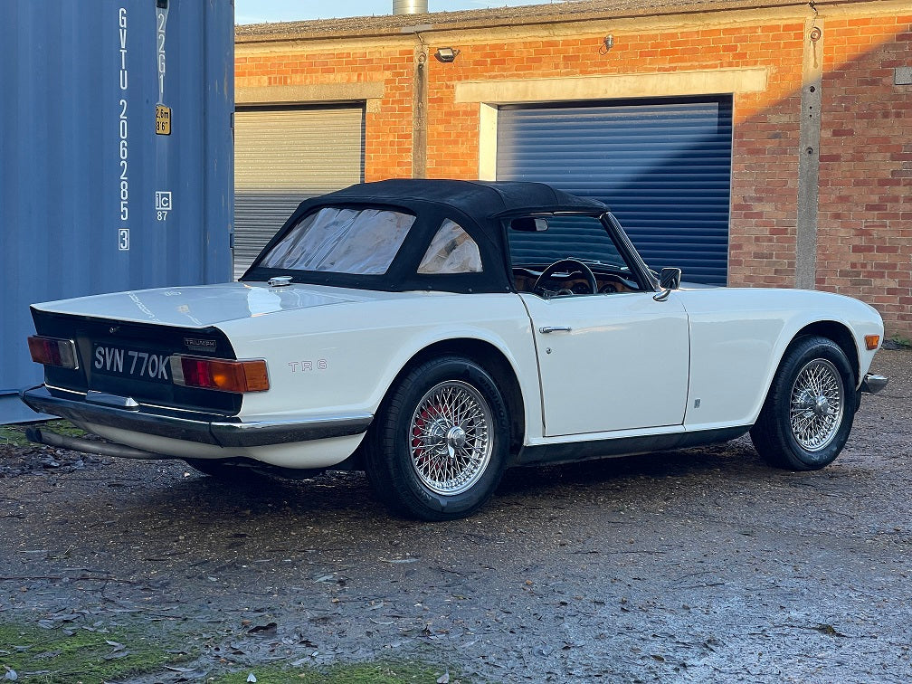 1972 TRIUMPH TR6 CP 150BHP WITH OVERDRIVE