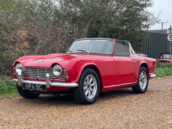 1965 TRIUMPH TR4 BODY OFF RESTORED EXAMPLE WITH OVERDRIVE