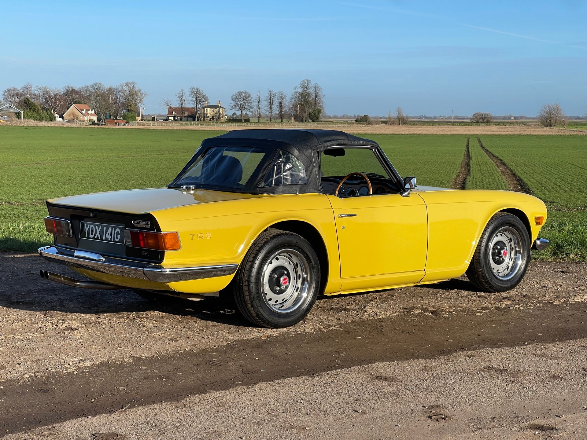 1969 TRIUMPH TR6 EFI WITH OVERDRIVE