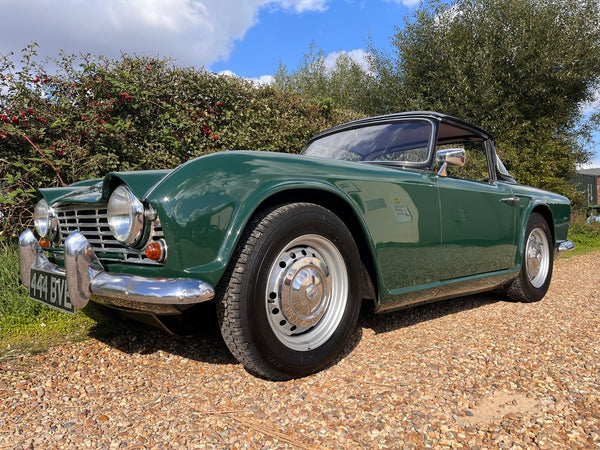 1962 TRIUMPH TR4 ORIGINAL UK WITH OVERDRIVE