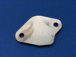TR2-4A FUEL PUMP BLANKING PLATE.
