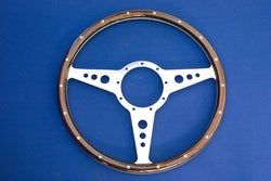 14 INCH WOODEN STEERING WHEEL