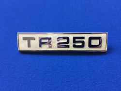 TRIUMPH TR 250 BOOT BADGE "TR250"