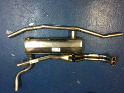 TR4A STANDARD STAINLESS STEEL EXHAUST SYSTEM
