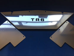TR6 CARB S/S RADIATOR COWL