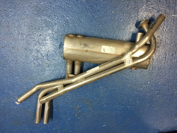 TR250 TR6 CC STANDARD STAINLESS STEEL EXHAUST SYSTEM