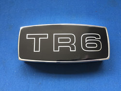 LATE TR6 CR FRONT GRILL BADGE