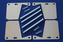ANTI SQUEAL KIT TR6 16PB SMALL PIN
