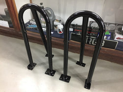 HOOPED ROLL BARS TR4-TR6 (BLACK)