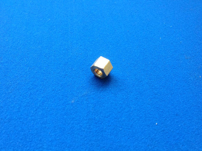 BRASS EXHAUST MANIFOLD NUT 3/8" UNF TRGB