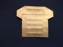 CHASSIS BREAST PLATE LOWER TR4A-6