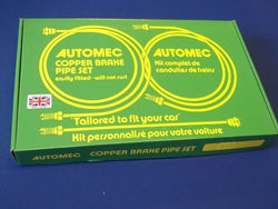 COPPER BRAKE PIPE KIT TR5/6 EARLY RHD