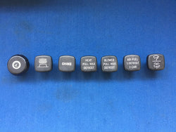 TR6 CF (USA) DASH KNOB SET