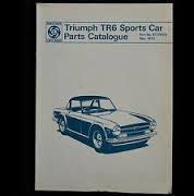 PARTS BOOK TR6 CP (UP T0 1973)