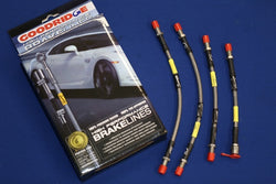 STAINLESS BRAKE HOSE KIT TR4A/5/6 (4 HOSES)