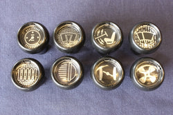 TR4/4A DASH KNOB SET