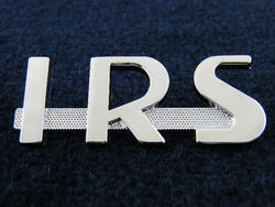 TR4A BOOT BADGE IRS
