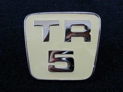 TR5 BONNET BADGE