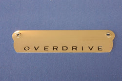 TR5/6 BOOT BADGE OVERDRIVE
