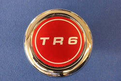 TR6 WHEEL BADGE